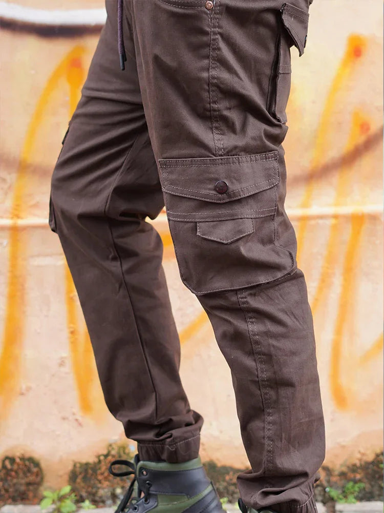 Men's Casual Cotton Jogger with RIB
