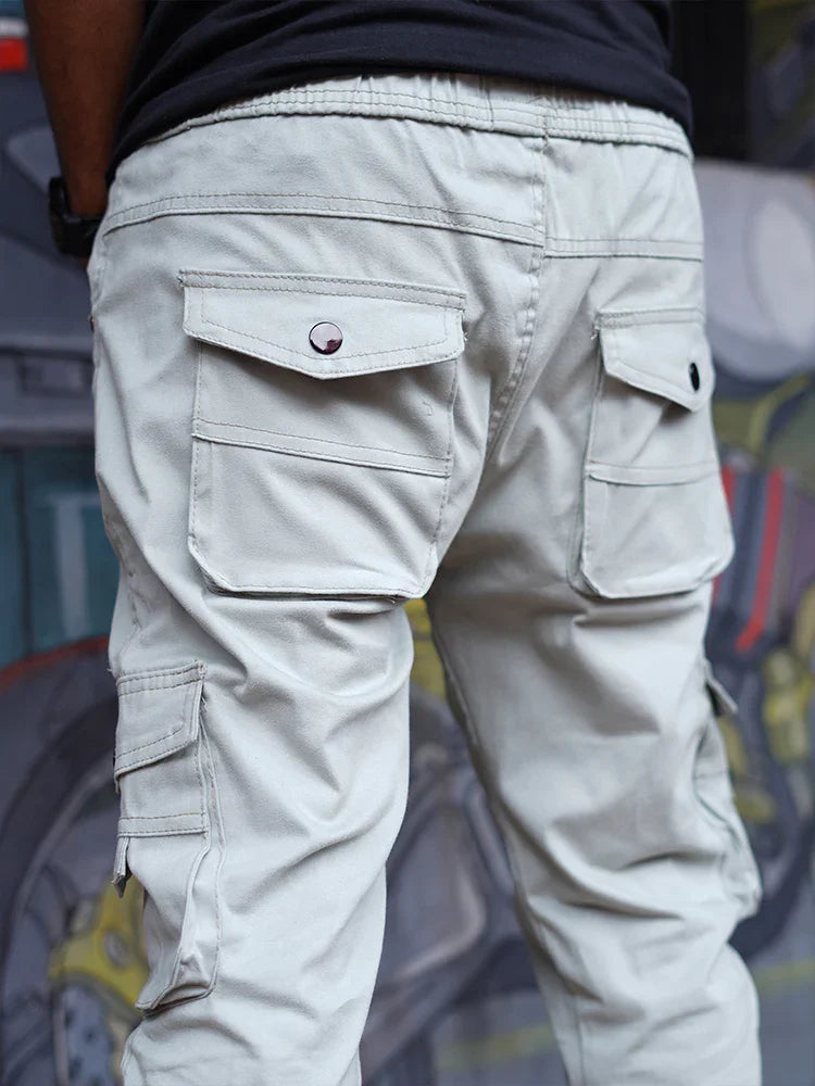 Men's Casual Cotton Jogger with RIB