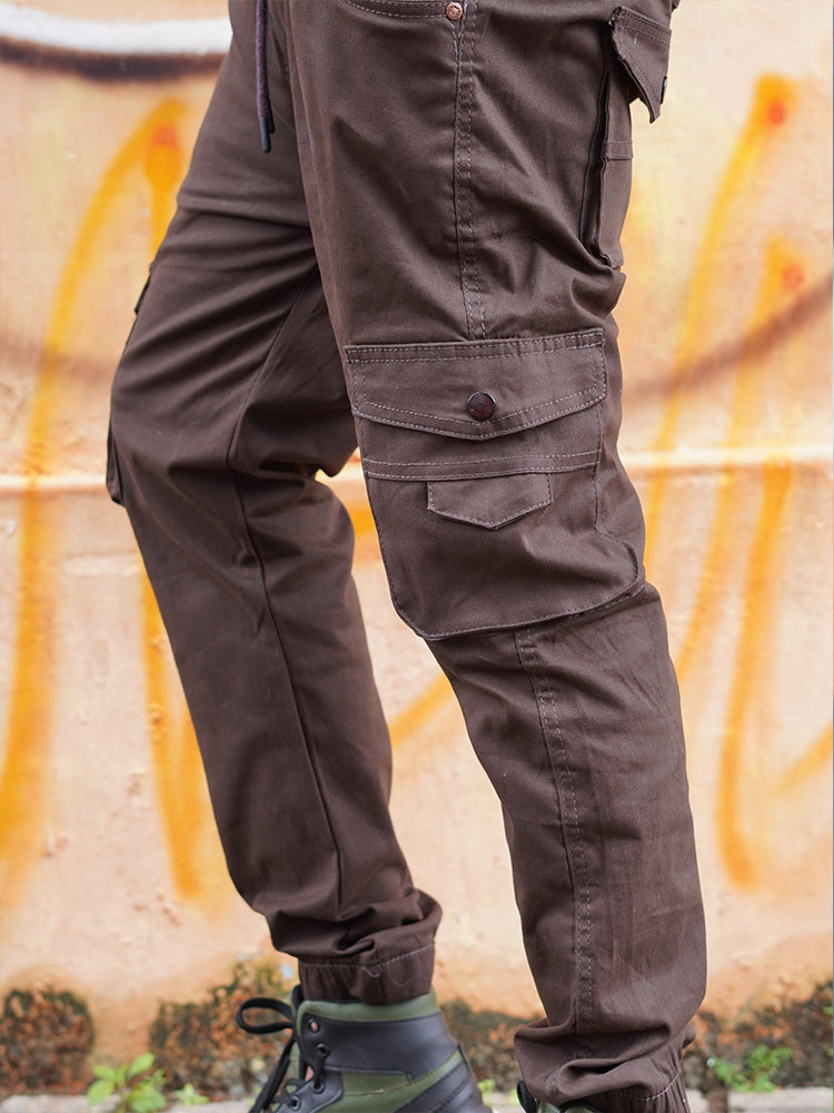 Men's Casual Cotton Jogger with RIB