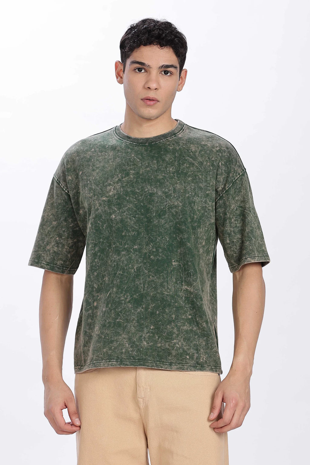 Acidwash Oversized 100% Cotton T-shirt
