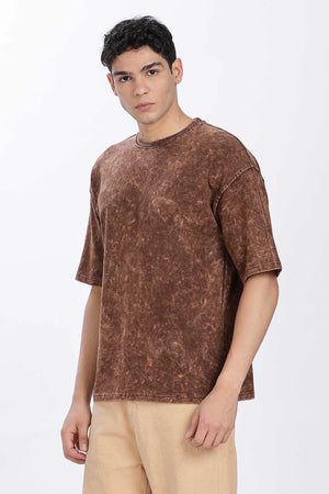 Acidwash Oversized 100% Cotton T-shirt