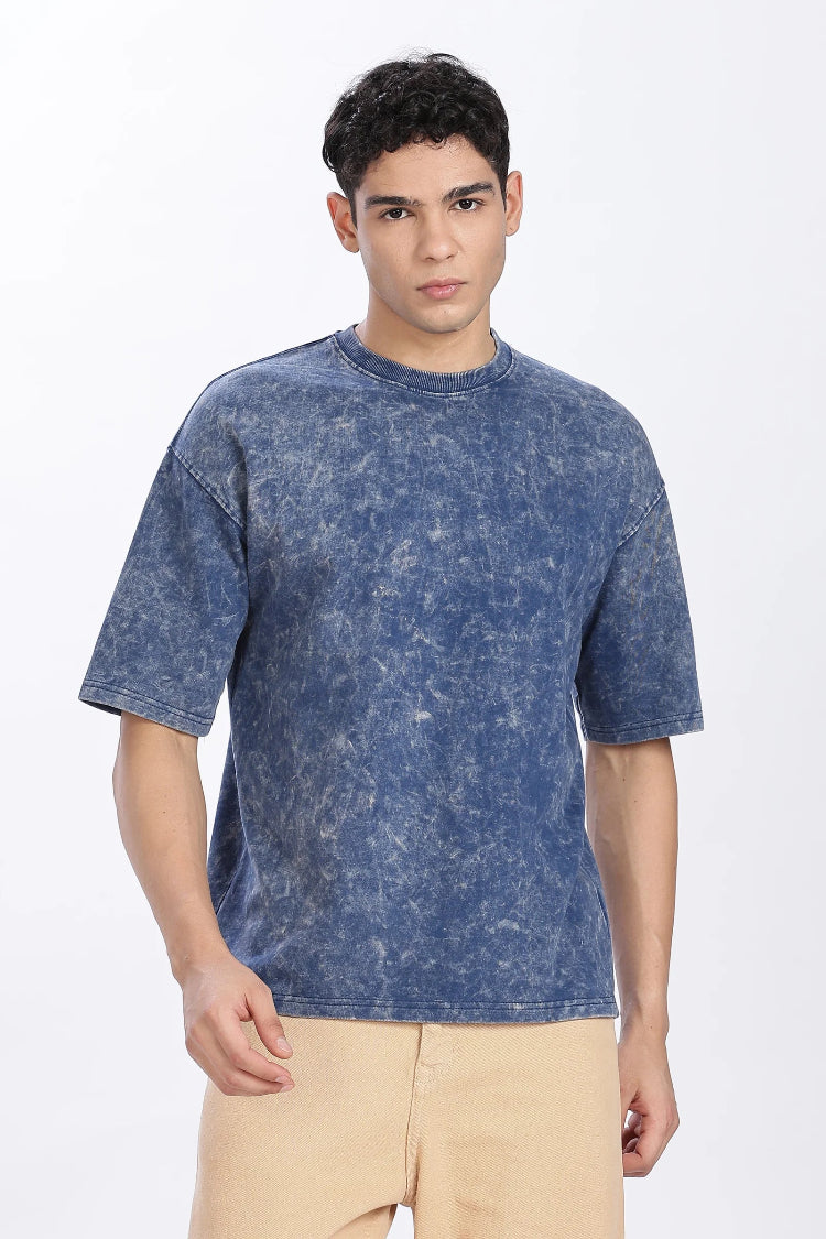 Acidwash Oversized 100% Cotton T-shirt