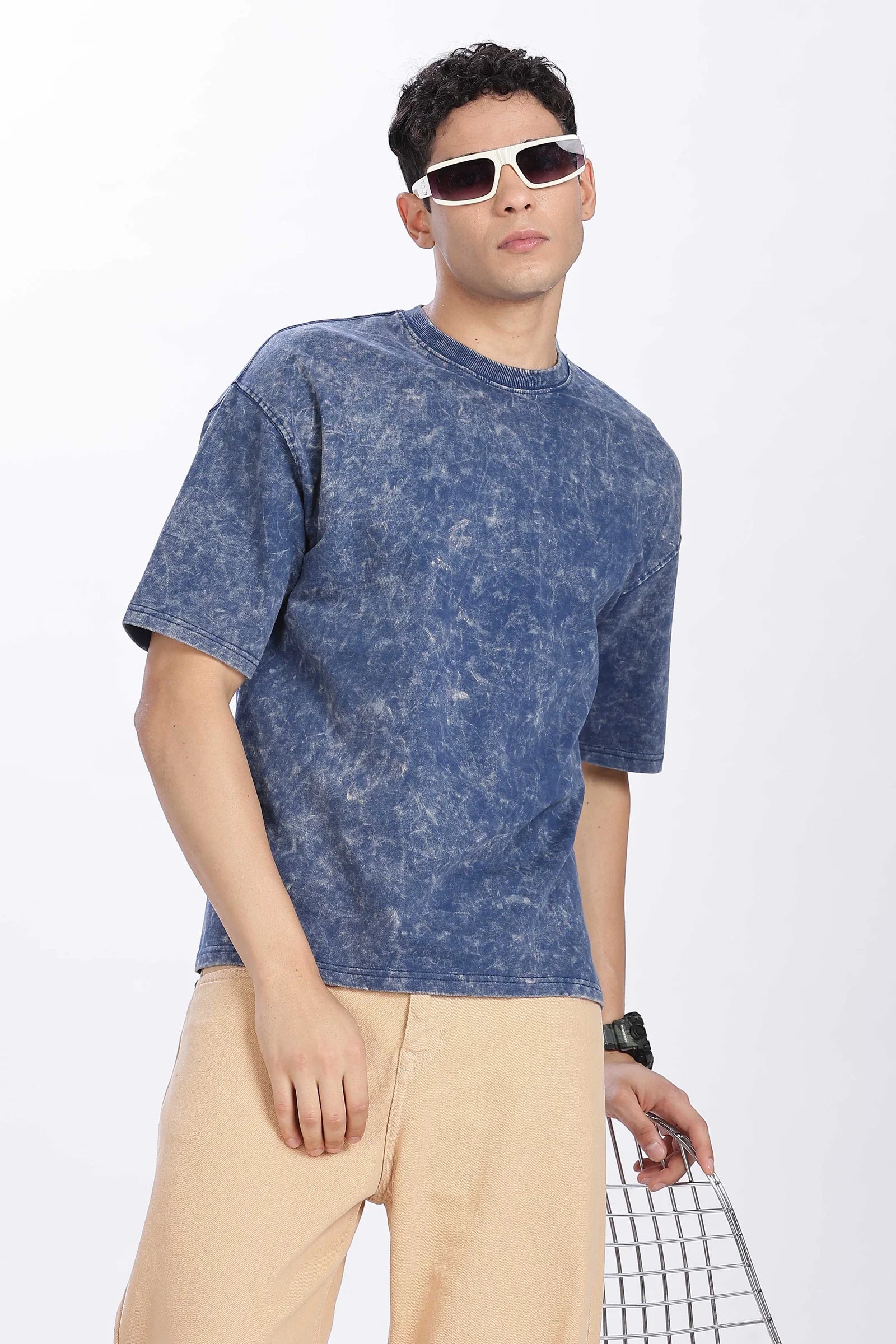 Acidwash Oversized 100% Cotton T-shirt