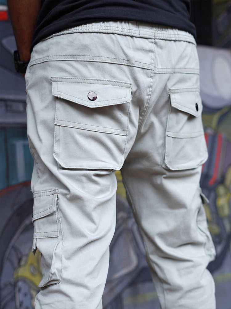 Men's Casual Cotton Jogger with RIB