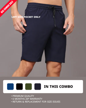 ( PACK OF 4 )COMBO SHORTS