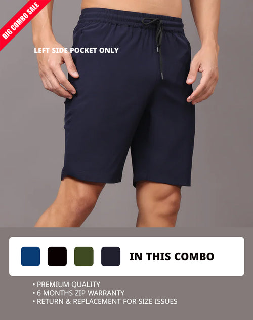 ( PACK OF 4 )COMBO SHORTS