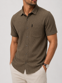 Men's Solid Color Shirt
