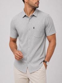 Men's Solid Color Shirt