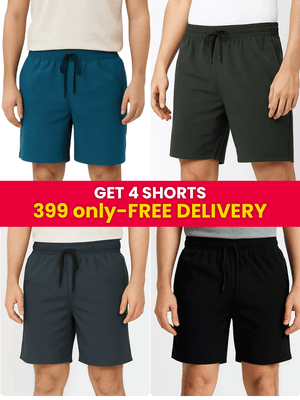 Mens combo shorts (PACK OF 4)