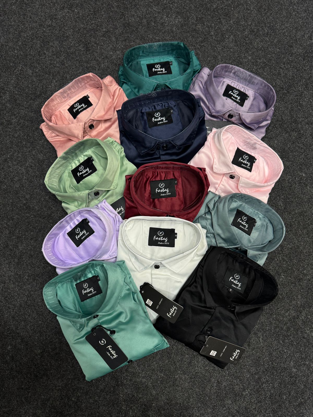 Premium Combo Solid Color Shirt ( PACK OF 3 )