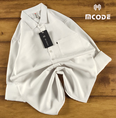 premium Combo casual shirt white