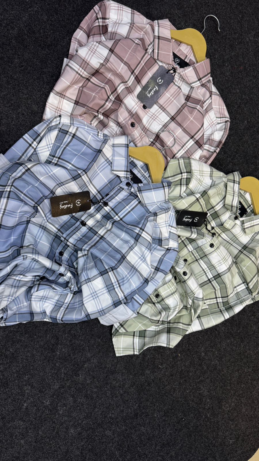 Premium Combo Casual Check Shirt ( PACK OF 4 )