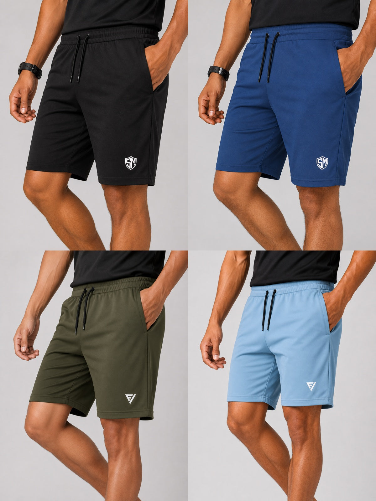 ( 3 IN 1 COMBO ) Premium 4way Lycra Shorts